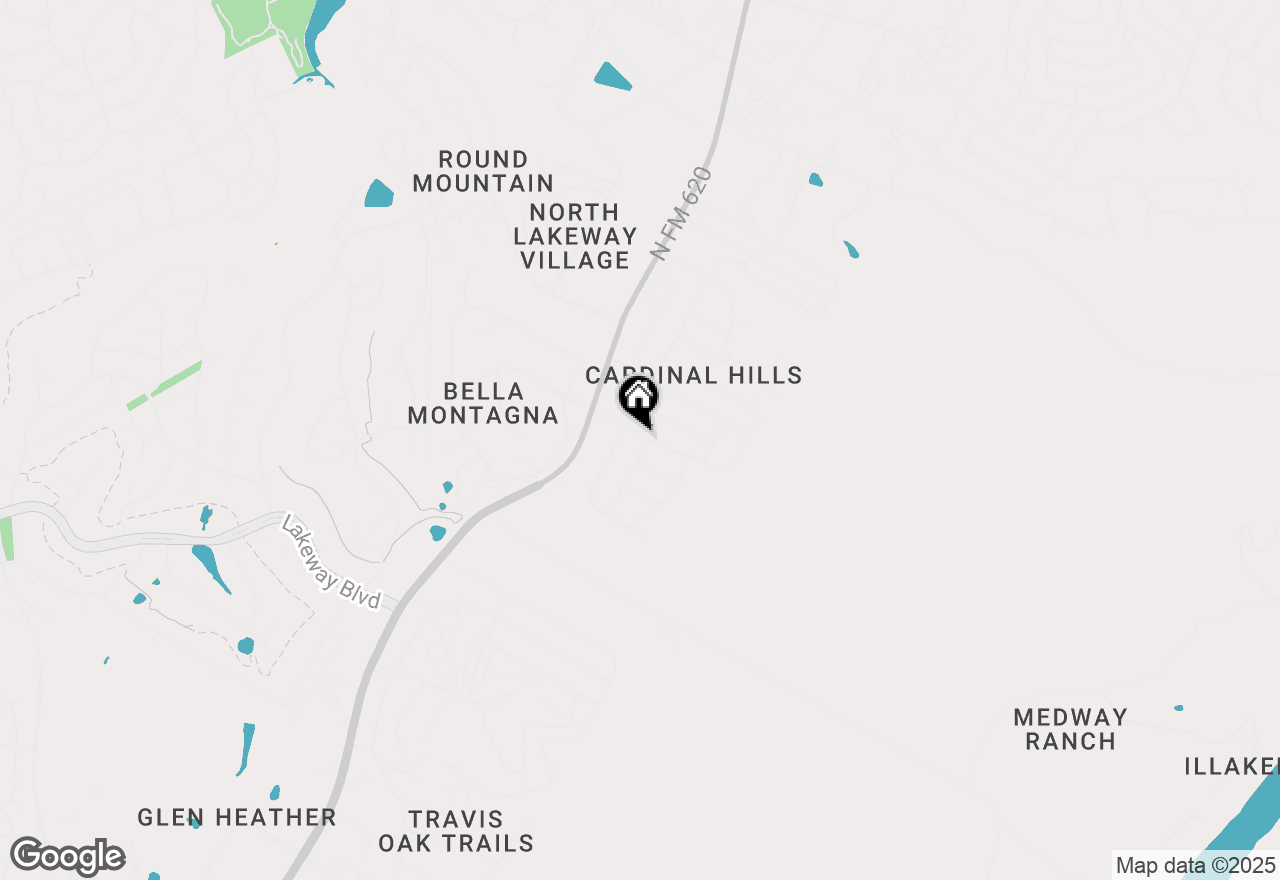 Map of 400 Hummingbird Ln #B, Austin, TX 78734