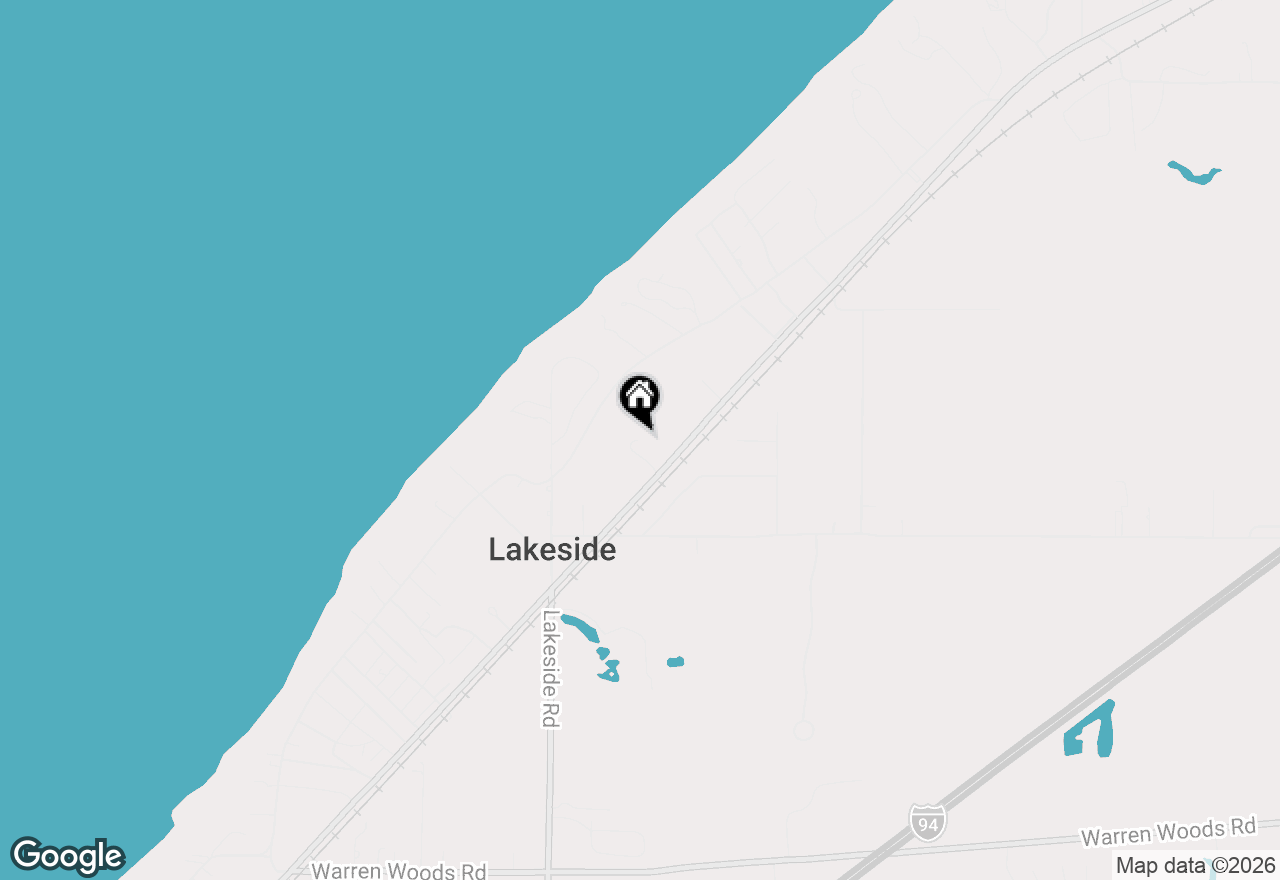 Map of 14634 Red Arrow Highway #3, Lakeside, MI 49116
