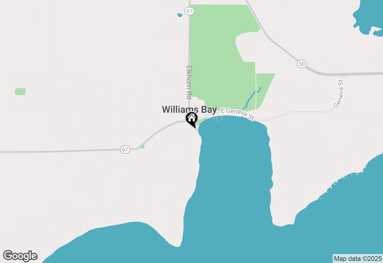 Map of 57 N Walworth Ave #212, Williams Bay, WI 53191