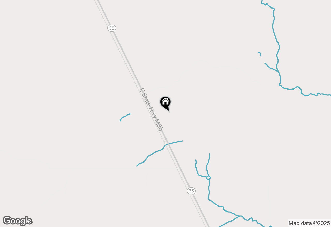 Map of 15979 State Highway M35, Rock, MI 49880