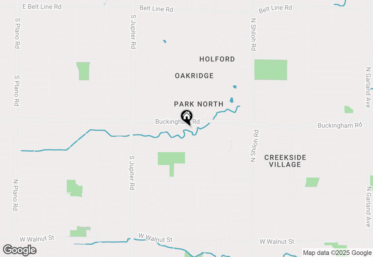 Map of 3037 Waterfront Circle, Garland, TX 75042