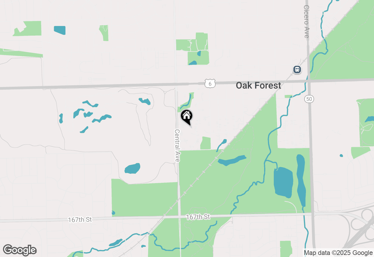 Map of 16142 Pamela Court, Oak Forest, IL 60452