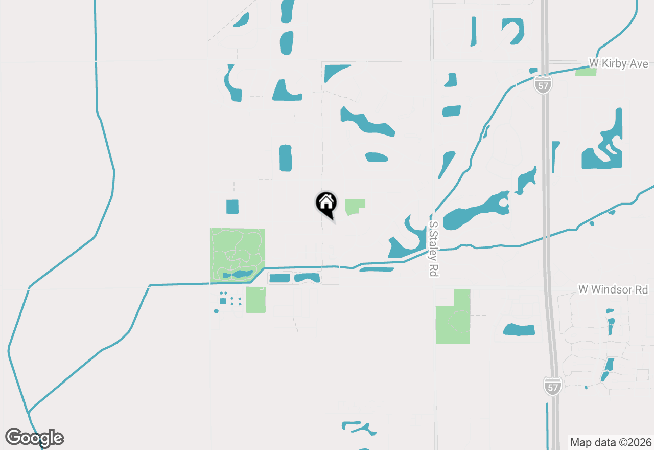 Map of 2201 Strand Drive, Champaign, IL 61822