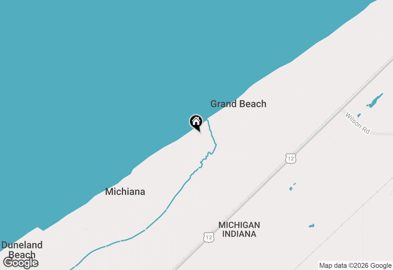 Map of 19300 Highland Drive, New Buffalo, MI 49117