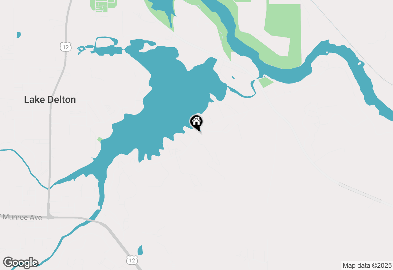 Map of 1093 Canyon Road #303, Lake Delton, WI 53965