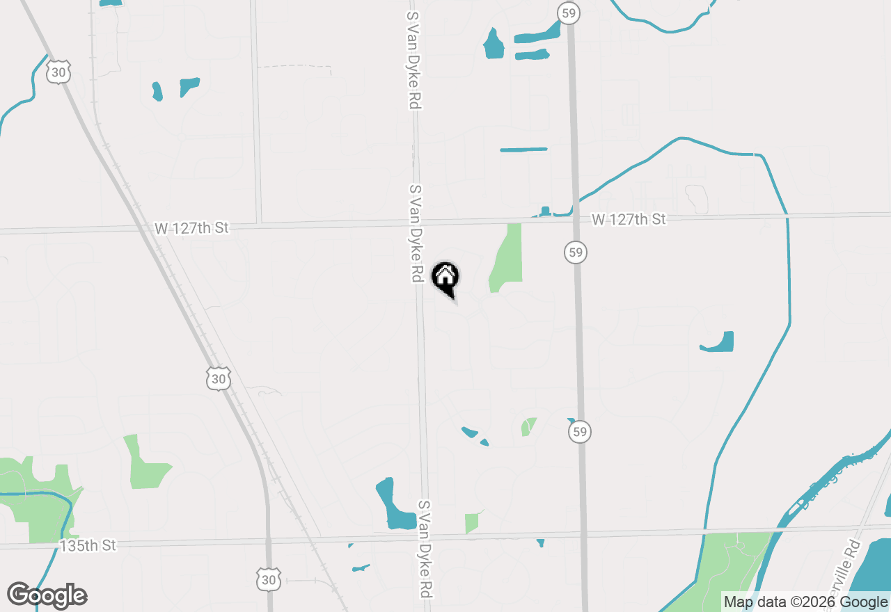 Map of 12935 Stockton Avenue, Plainfield, IL 60585