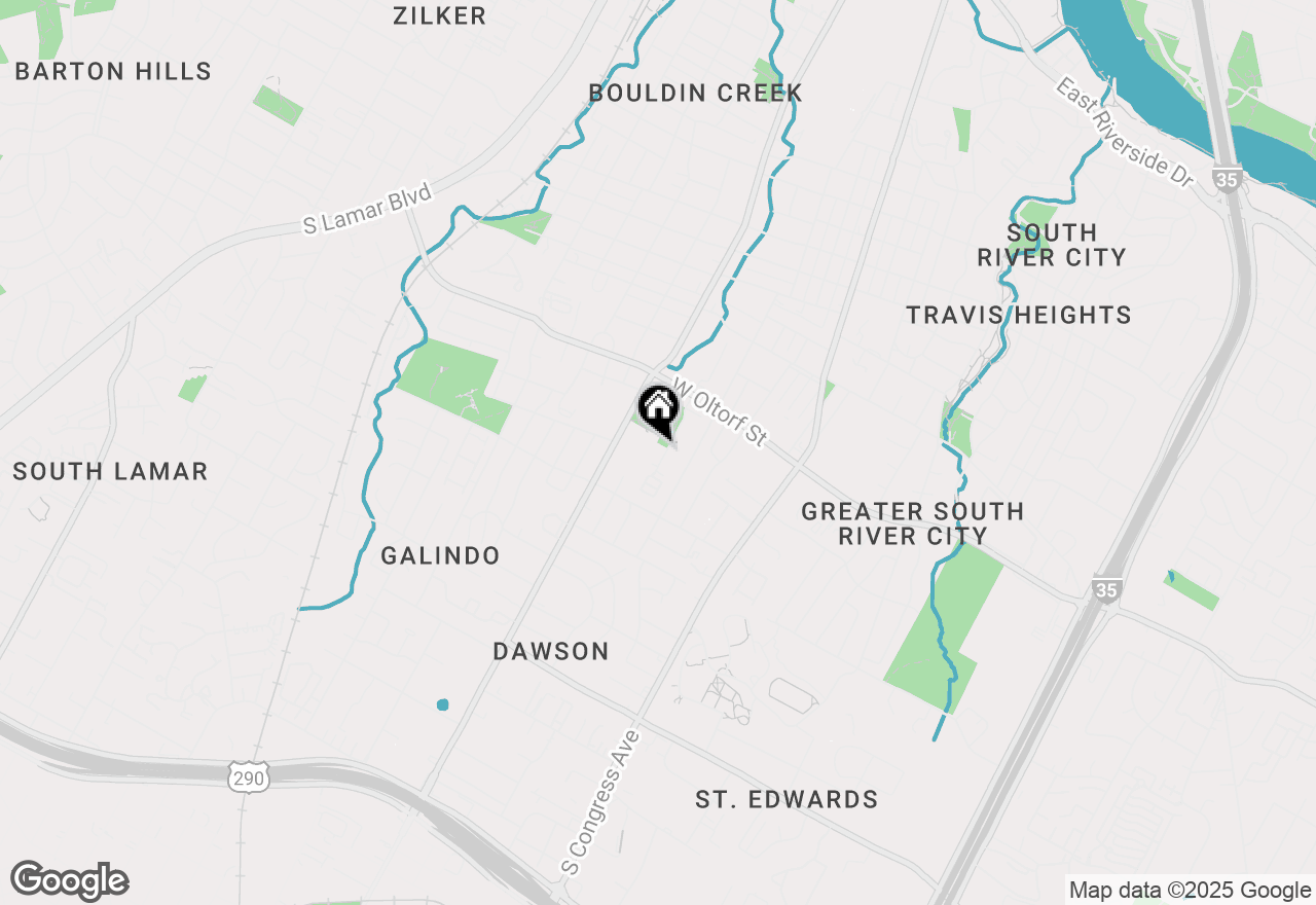 Map of 2512 Durwood St #212, Austin, TX 78704