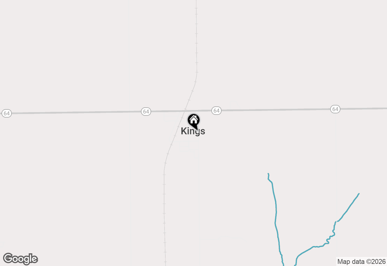 Map of 108 N Cherry Street, Kings, IL 61068