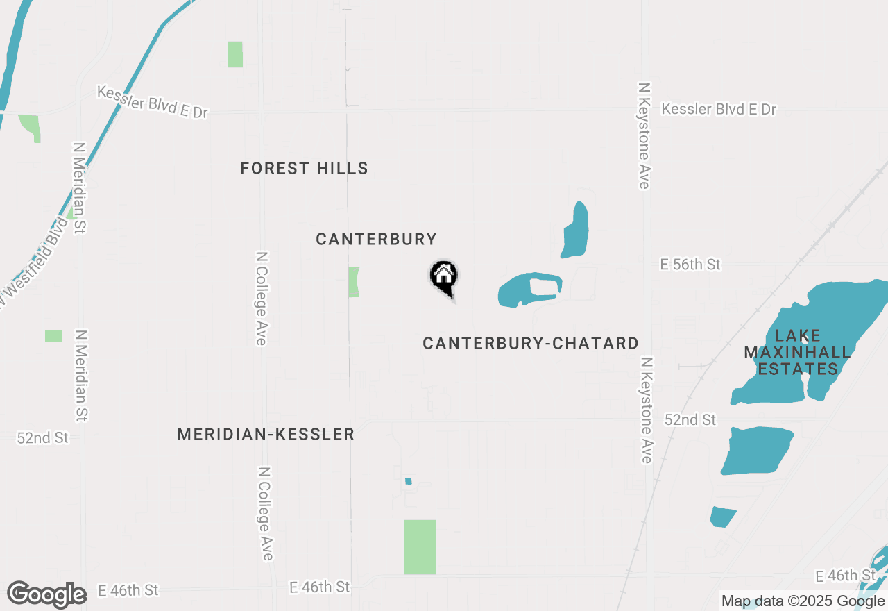 Map of 5501 Indianola Avenue, Indianapolis, IN 46220