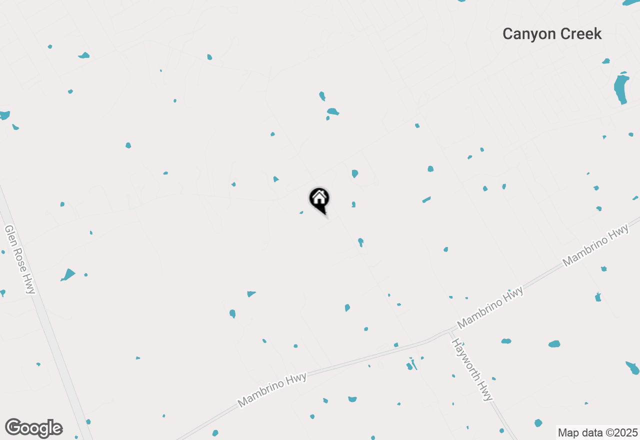 Map of 5620 Contrary Creek Road, Granbury, TX 76048