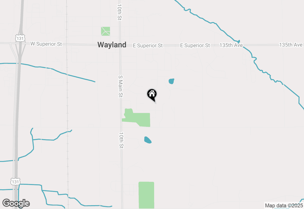 Map of 330 Lotz Court, Wayland, MI 49348