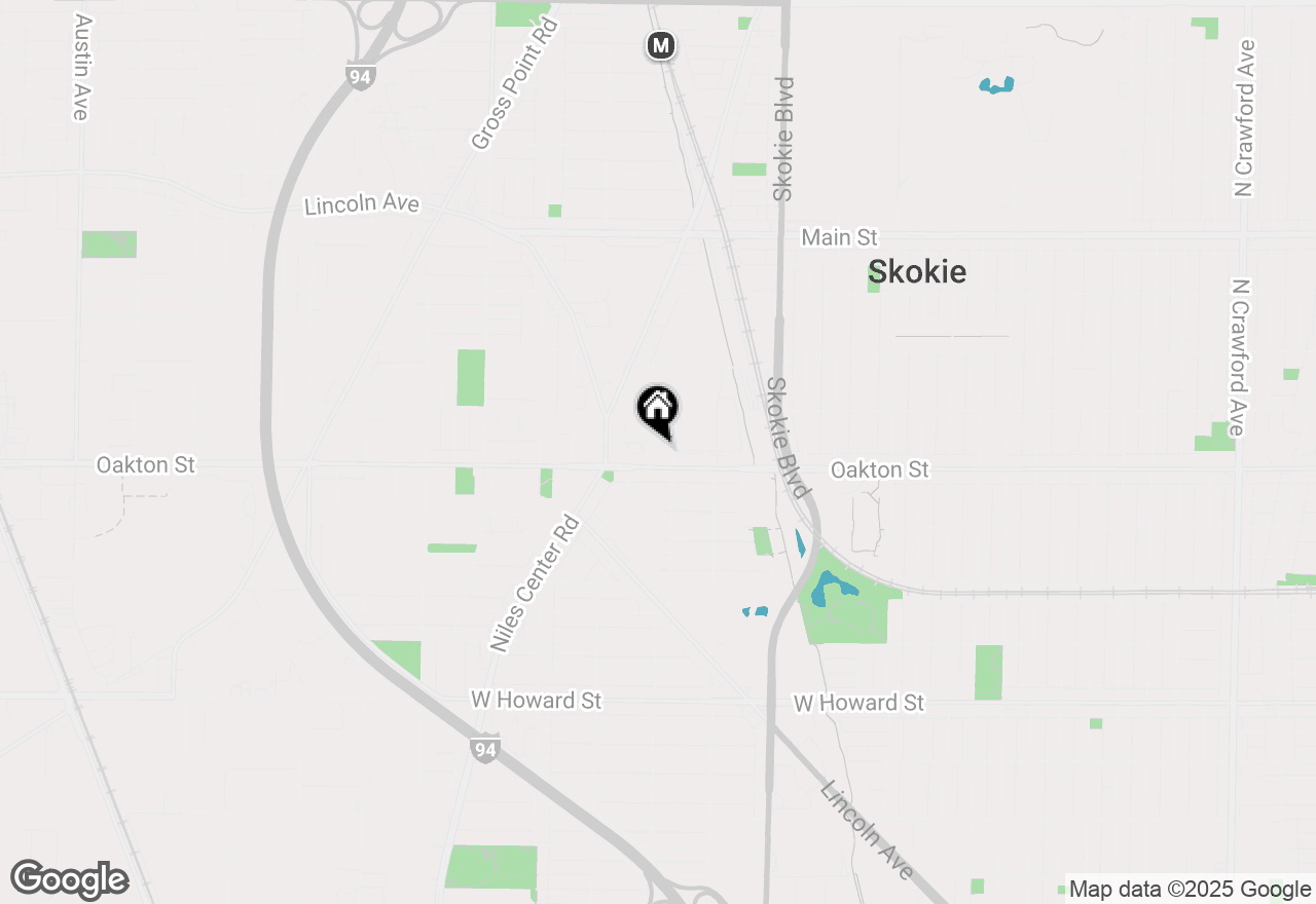 Map of 5000 Oakton Street E #505, Skokie, IL 60077