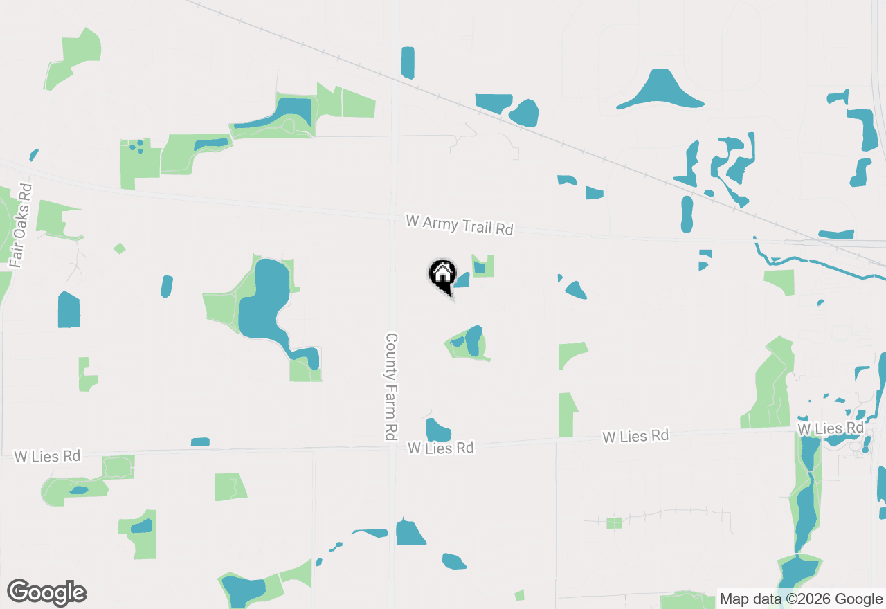 Map of 1260 Trinity Drive, Carol Stream, IL 60188