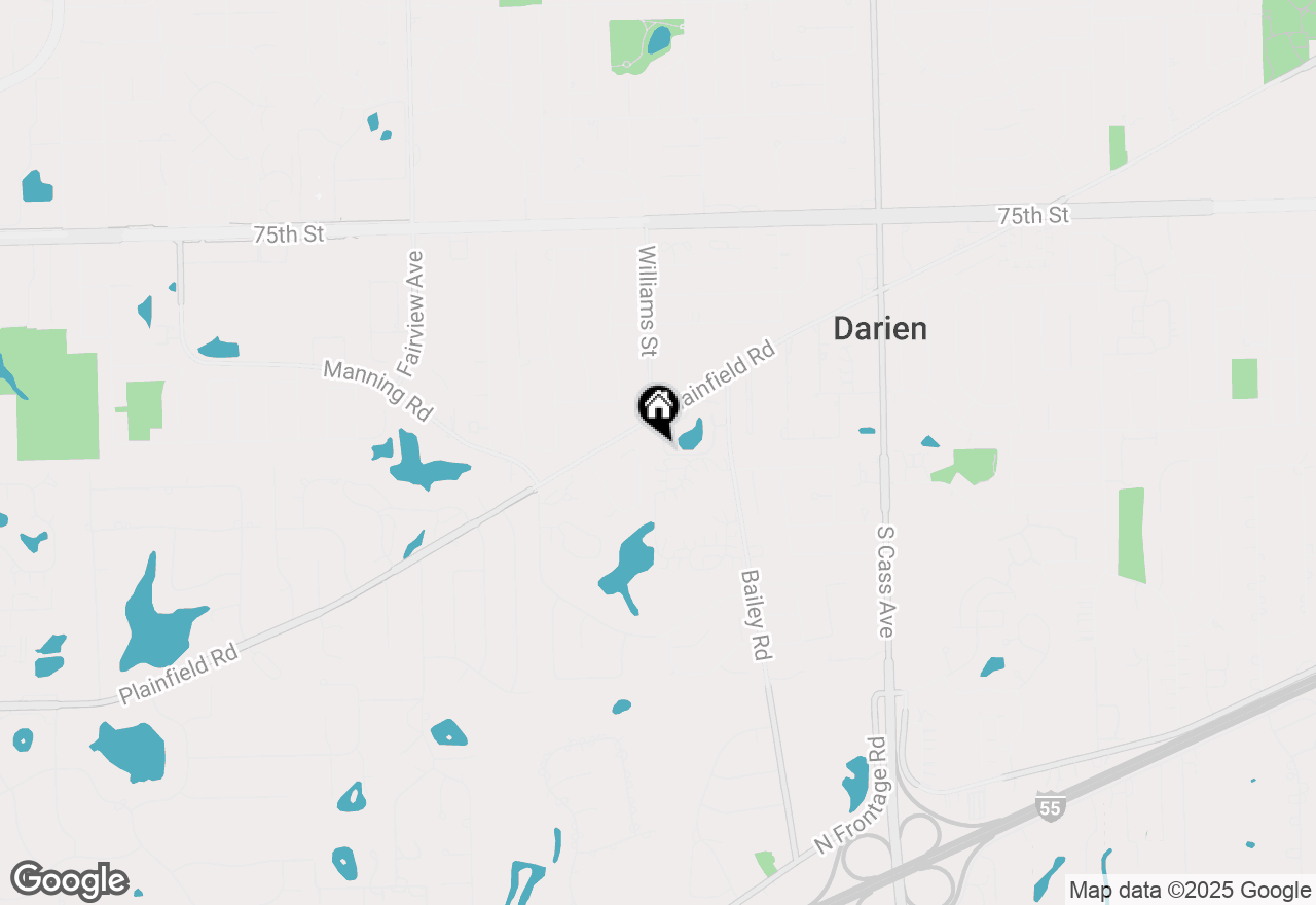 Map of 1570 Darien Lake Drive, Darien, IL 60561