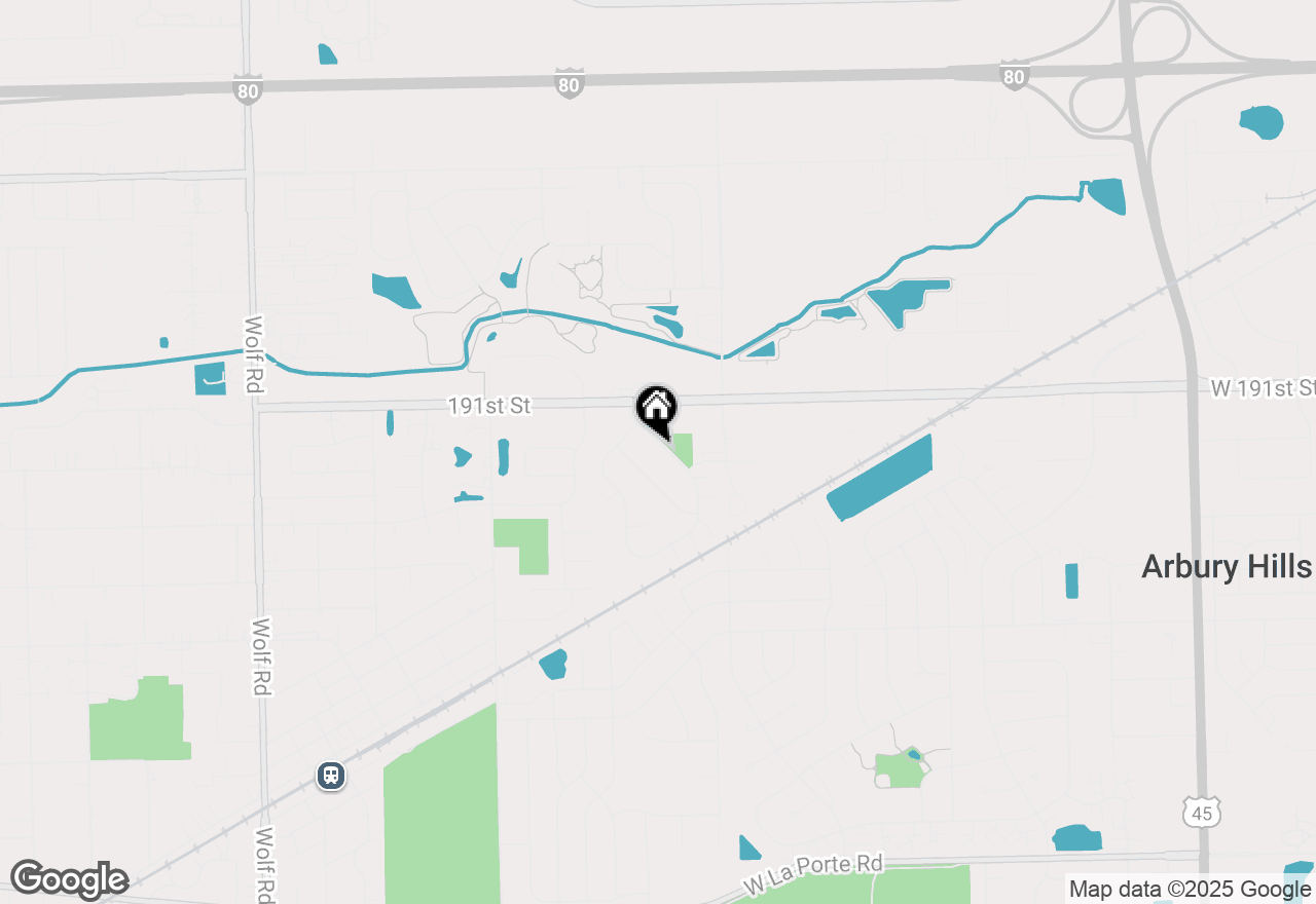 Map of 19154 Crescent Drive, Mokena, IL 60448