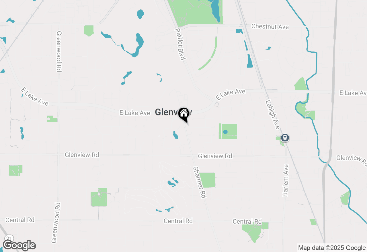 Map of 1200 Shermer Road, Glenview, IL 60025