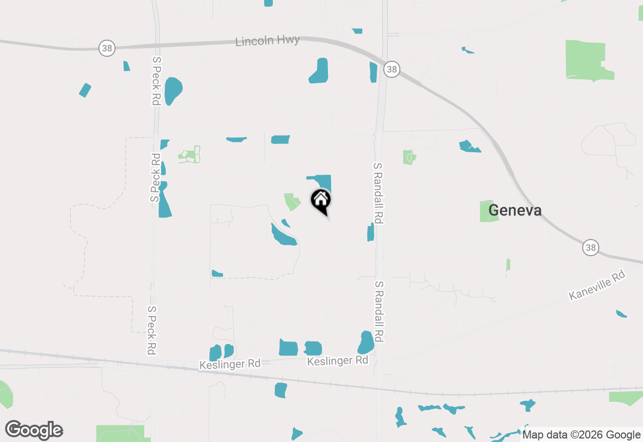 Map of 2615 Lorraine Circle, Geneva, IL 60134