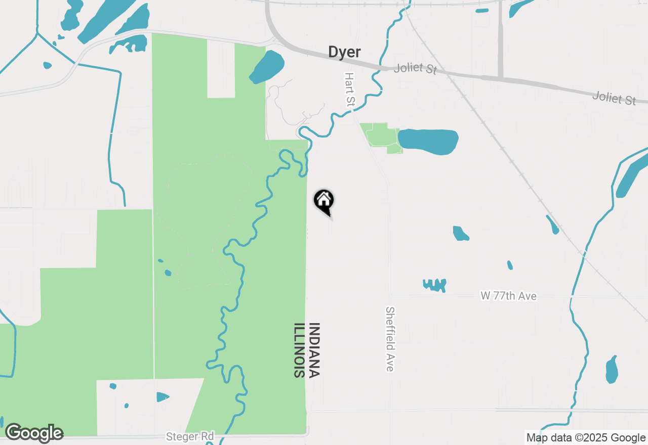 Map of 2636 Monaldi Pkwy, Dyer, IN 46311
