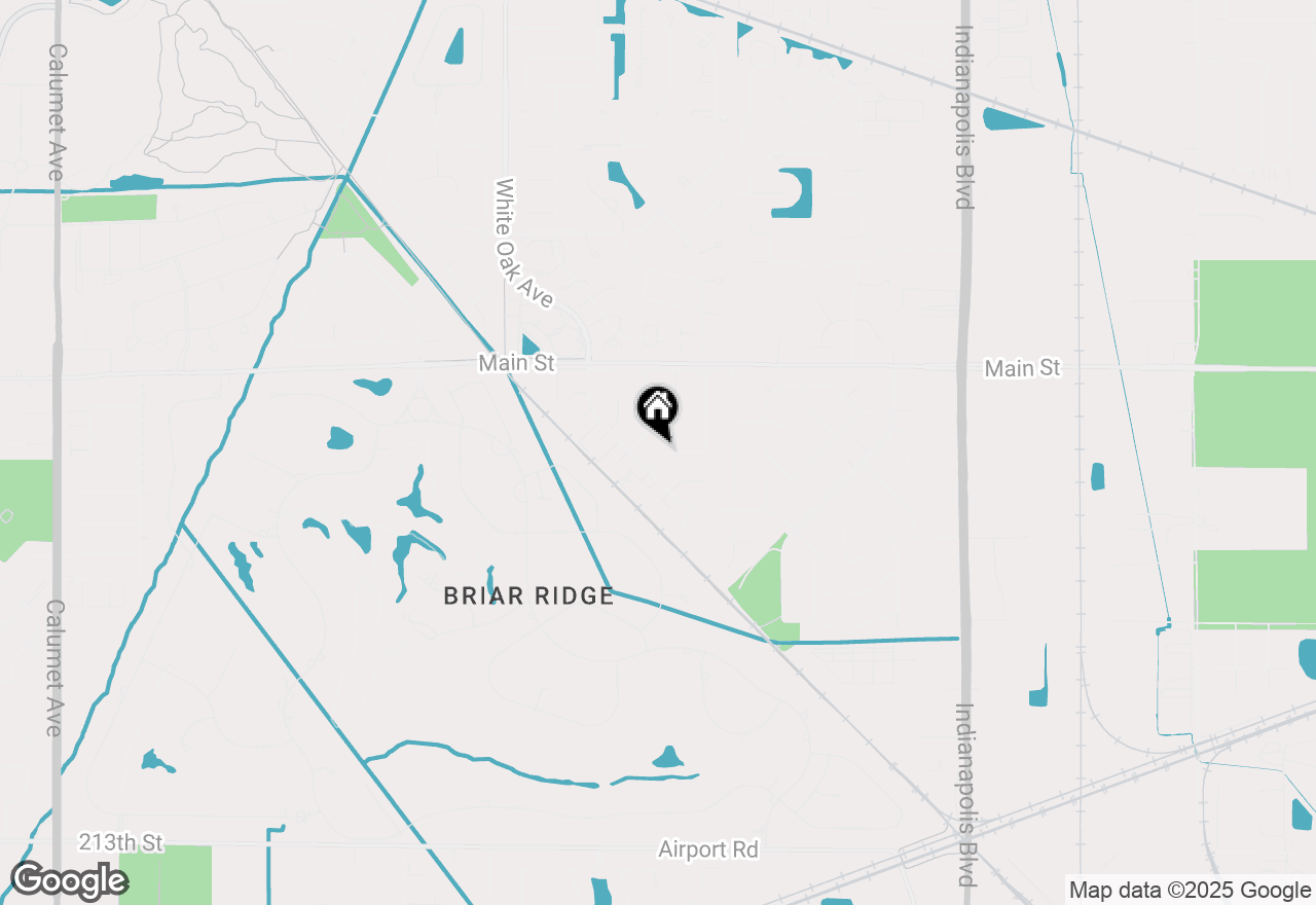 Map of 1310 Willow Lane, Schererville, IN 46375