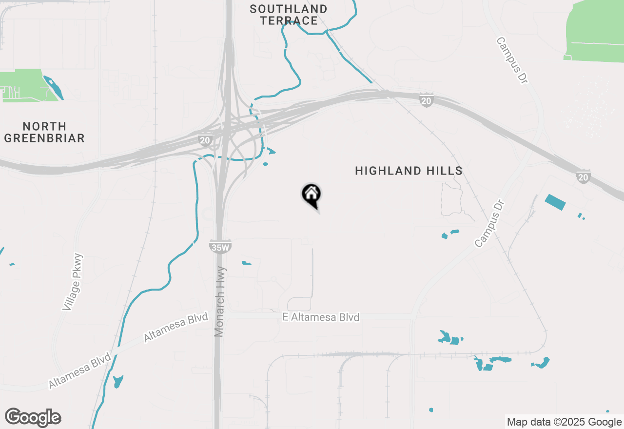 Map of 5633 Conroy Street, Fort Worth, TX 76134