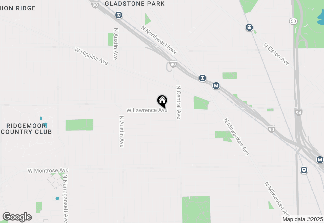 Map of 5709 W Lawrence Avenue #1W, Chicago, IL 60630