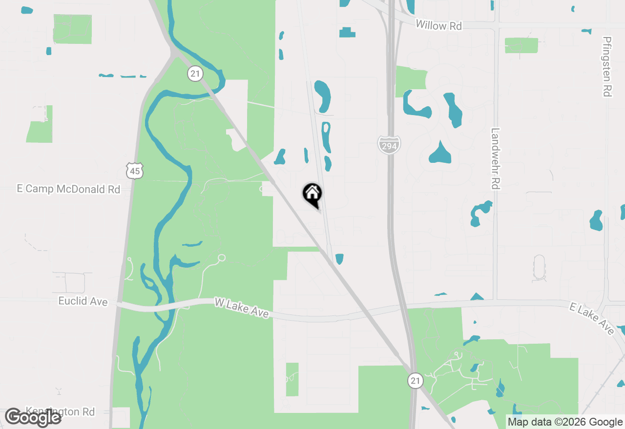 Map of 3266 Sanders Road #6F, Northbrook, IL 60062