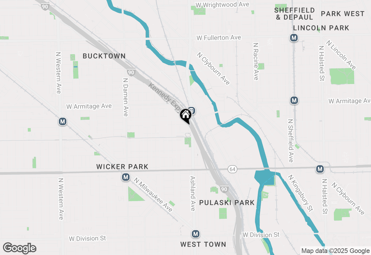 Map of 1835 N Marshfield Avenue, Chicago, IL 60622