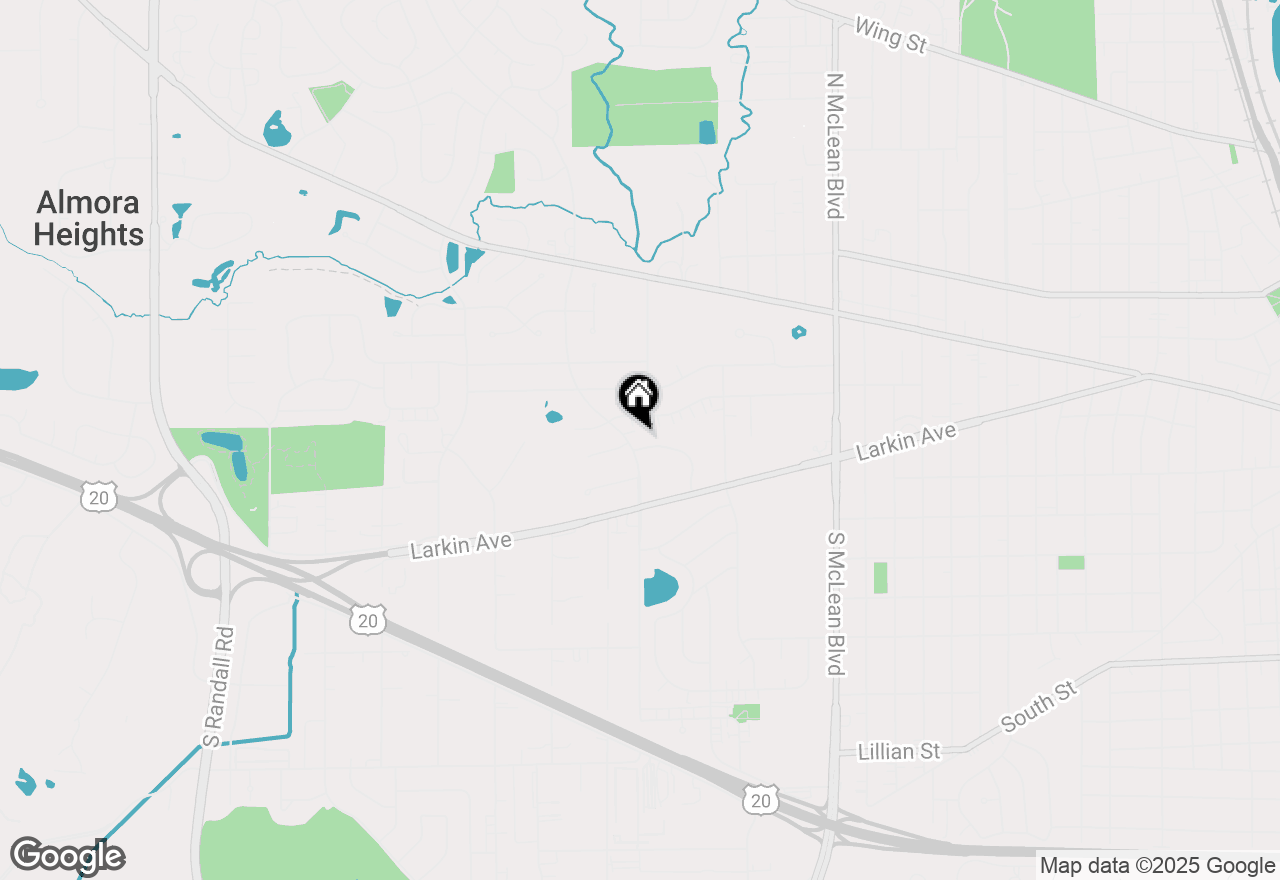 Map of 85 Market Street, Elgin, IL 60123