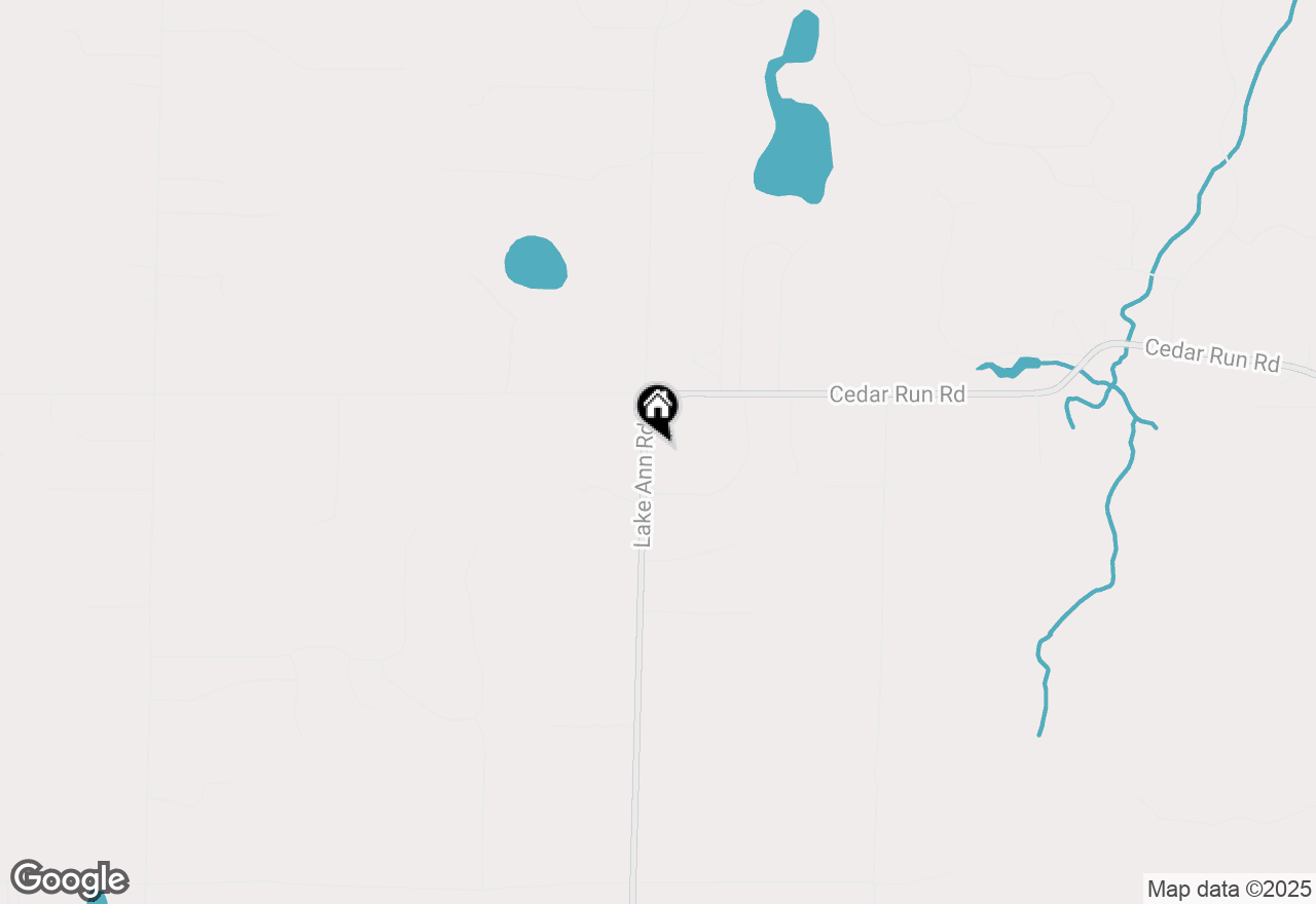 Map of 8901 Lake Ann Road, Lake Ann, MI 49650