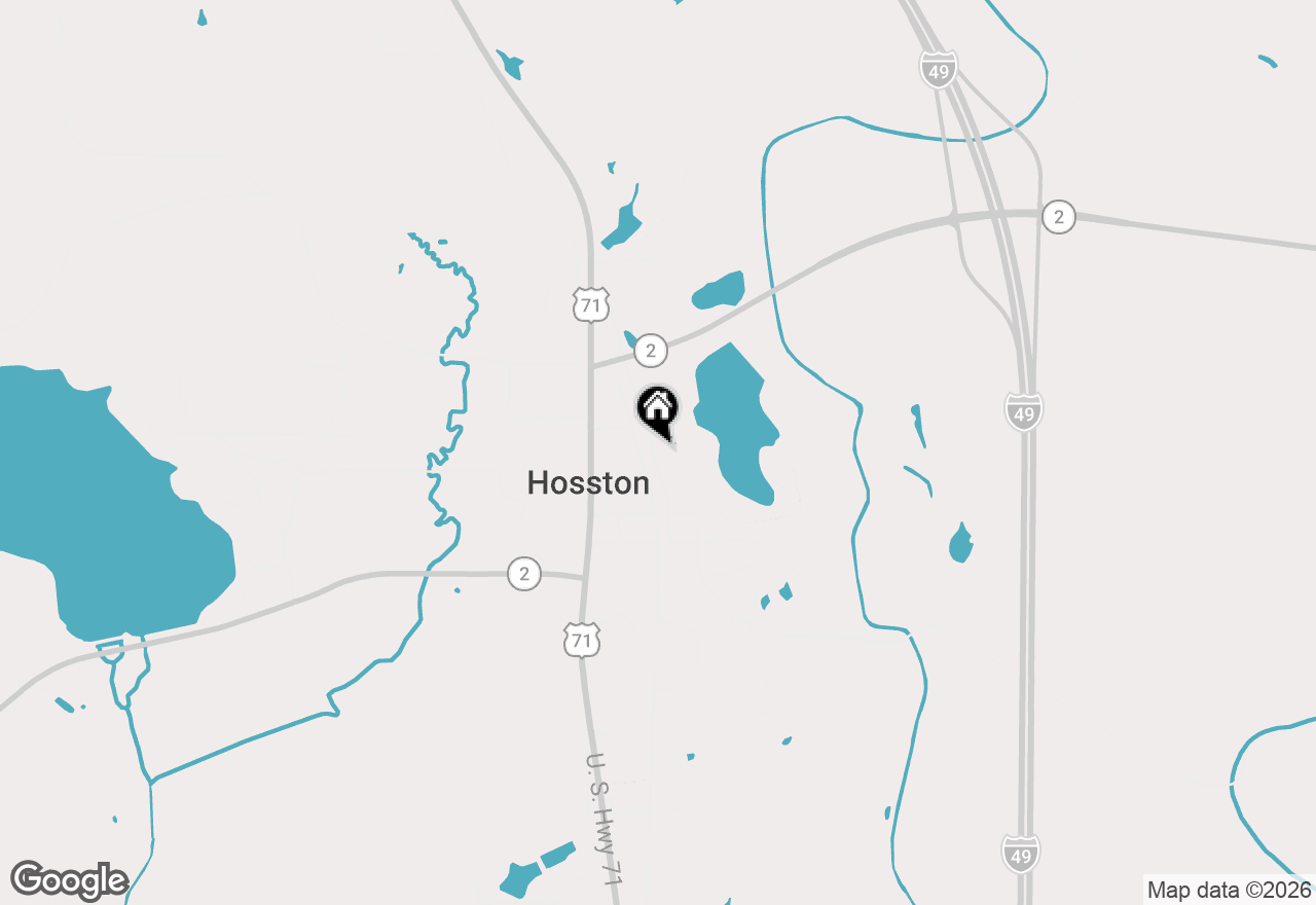 Map of 14905 Oak Street, Hosston, LA 71043