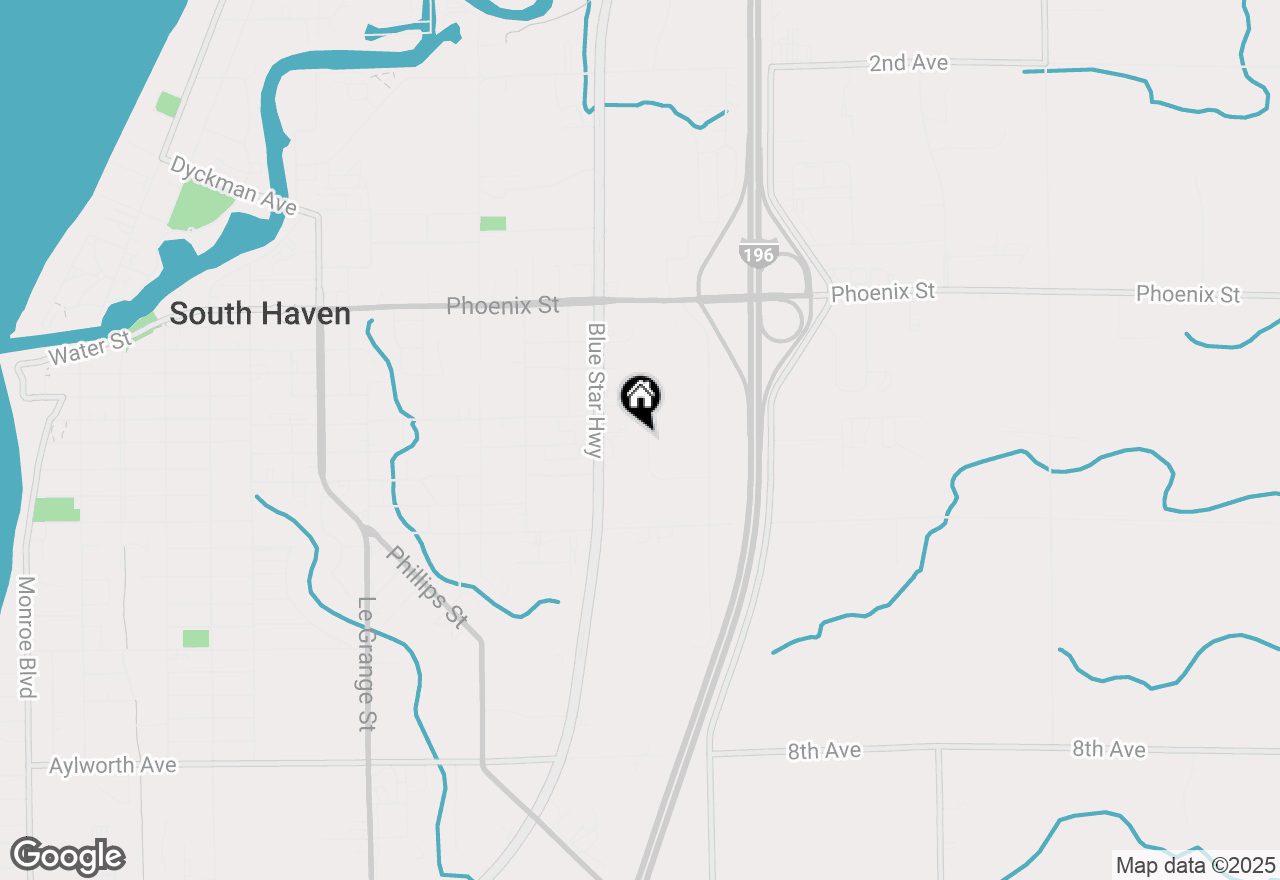 Map of 73321 Cider Court, South Haven, MI 49090