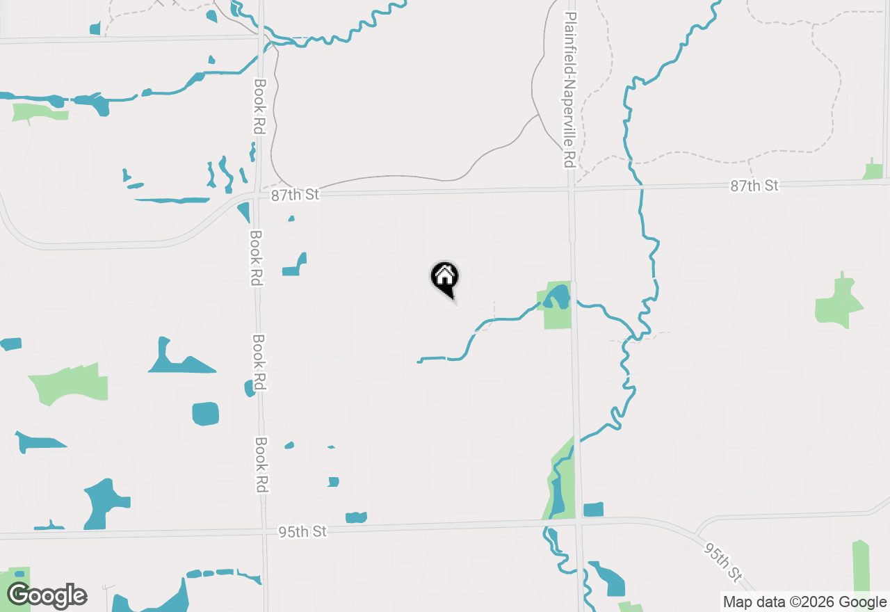 Map of 2413 Flambeau Drive, Naperville, IL 60564