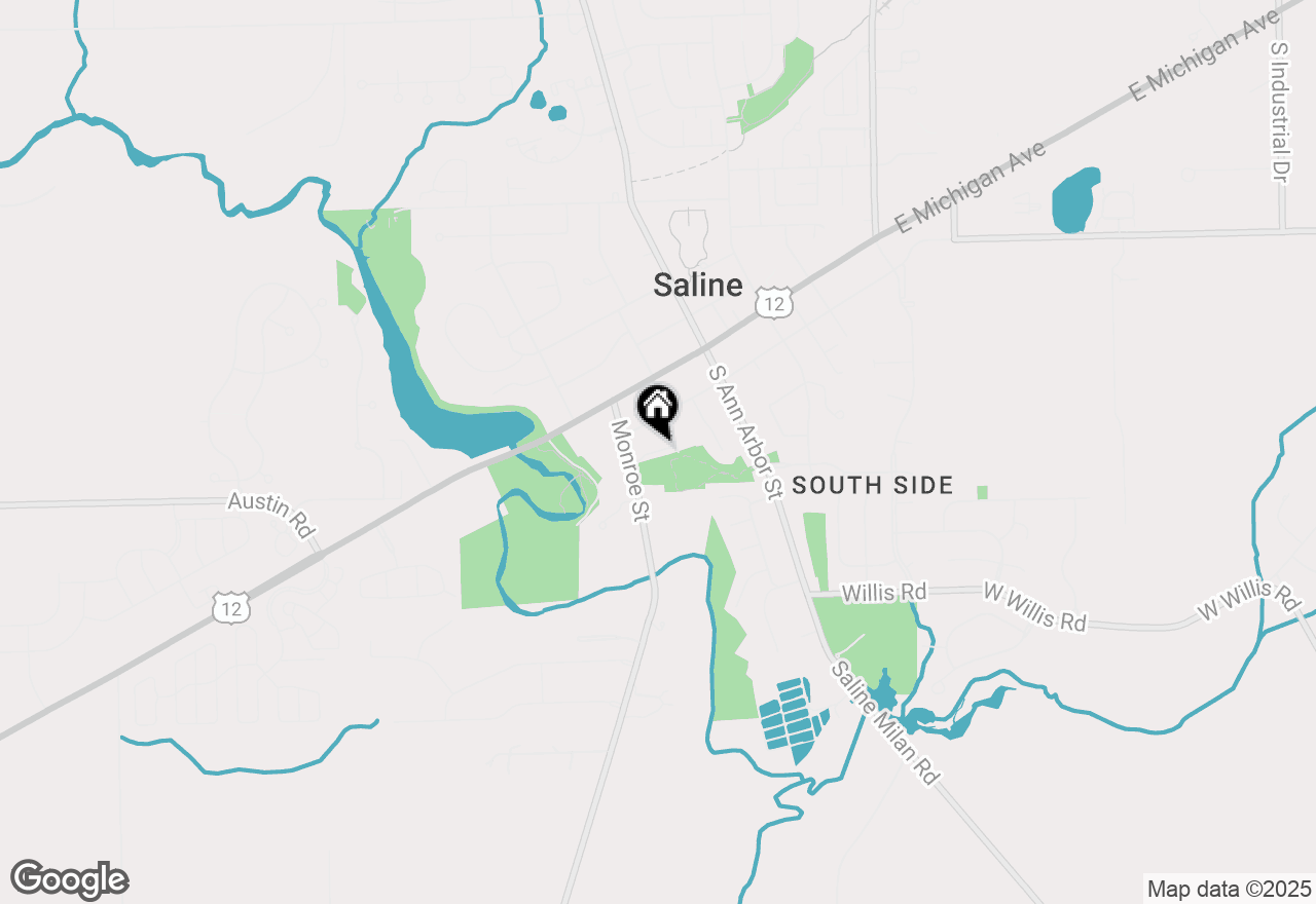 Map of 109 Parsons Lane, Saline, MI 48176
