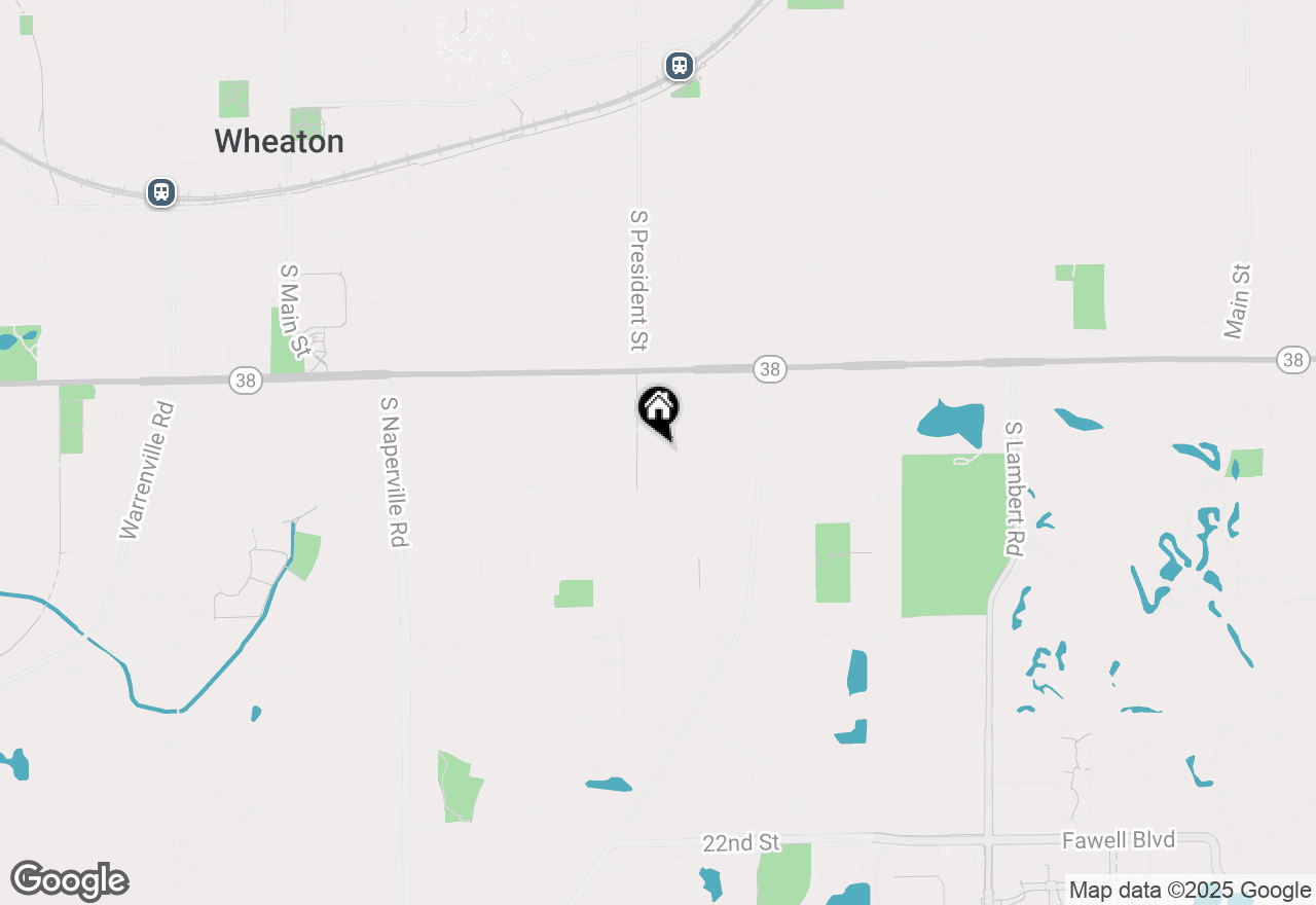 Map of 1015 Wilson Avenue, Wheaton, IL 60189