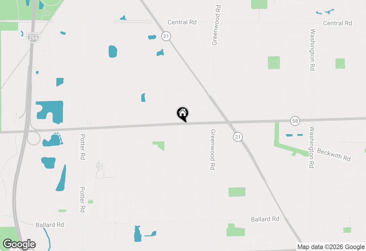 Map of 9761 Elm Terrace, Des Plaines, IL 60016