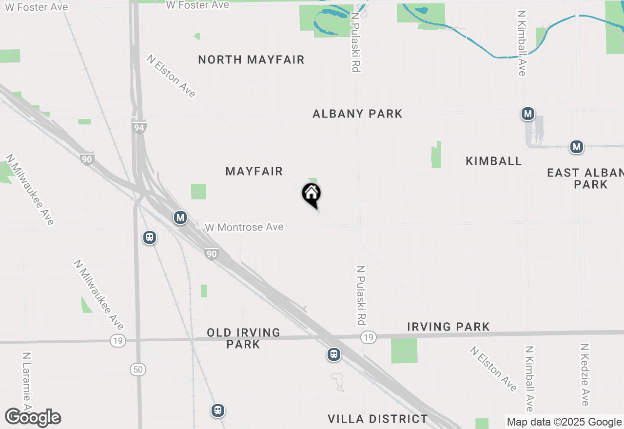 Map of 4429 N Keokuk Avenue, Chicago, IL 60630