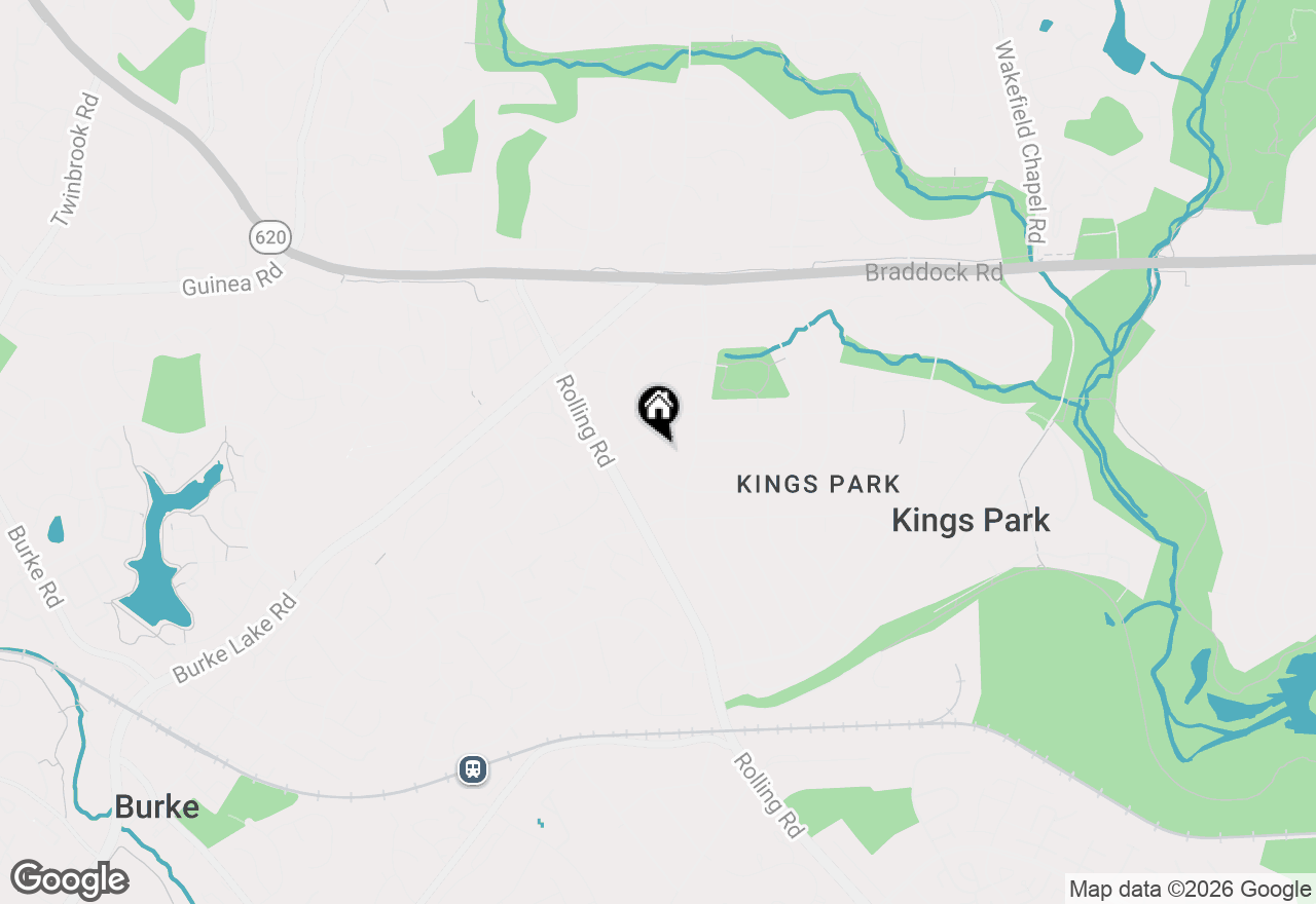 Map of 8926 Cromwell Drive, Springfield, VA 22151