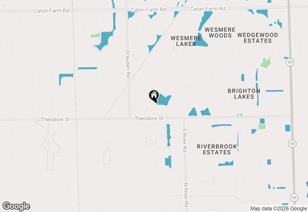 Map of 1610 Lake Pointe Court, Plainfield, IL 60586