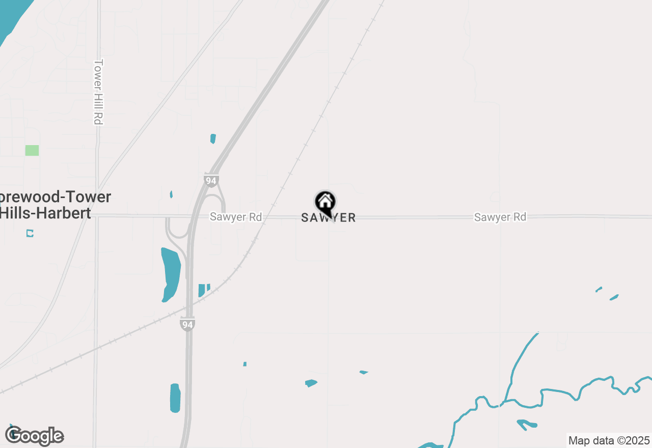 Map of 12950 Flynn Road, Sawyer, MI 49125