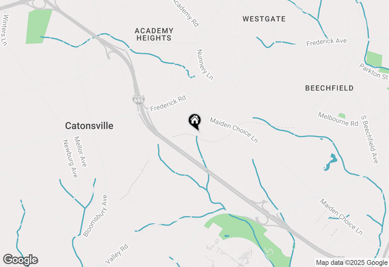 Map of 133 S Prospect Avenue, Baltimore, MD 21228