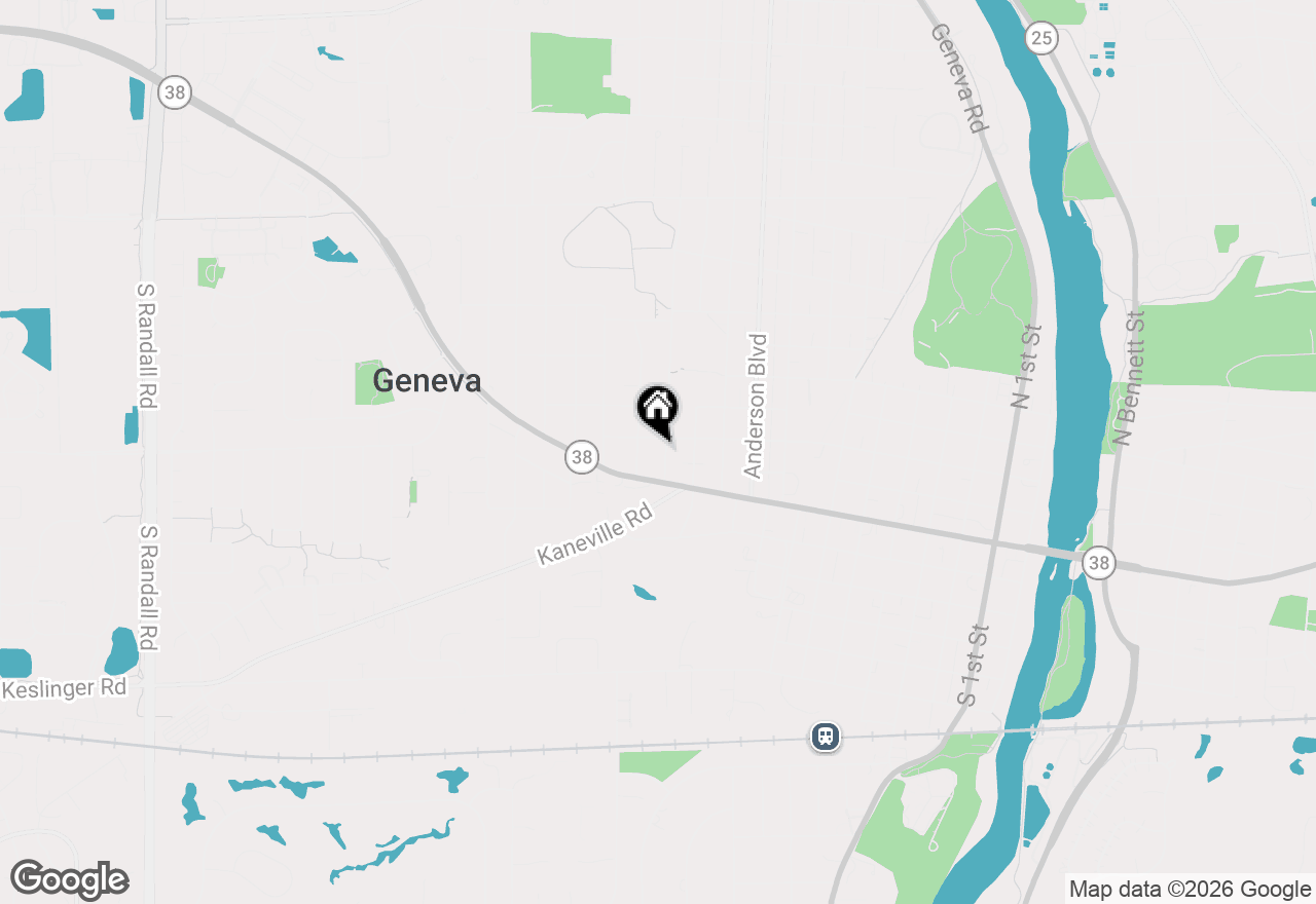 Map of 118 Logan Avenue, Geneva, IL 60134