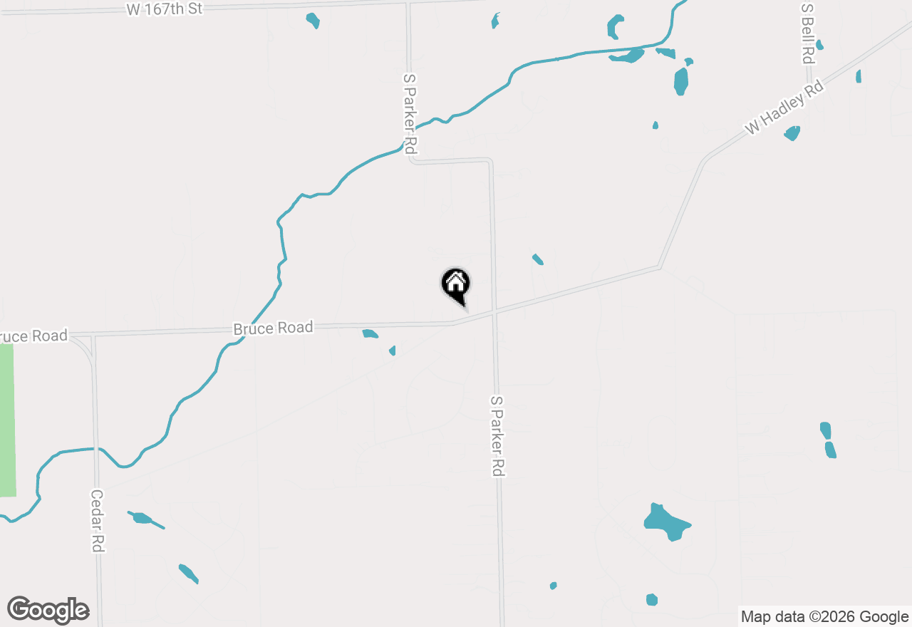 Map of 13452 W Chicago Bloomington Trail, Homer Glen, IL 60491