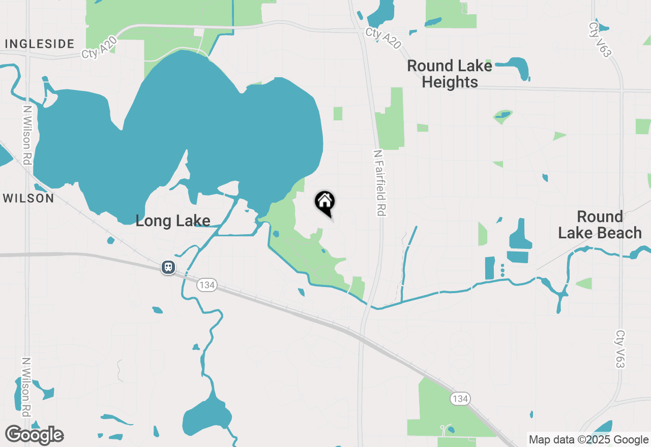 Map of 1234 N Split Oak Circle, Round Lake Beach, IL 60073