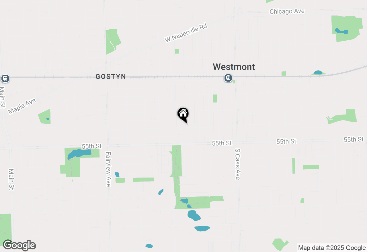 Map of 241 S Park Street, Westmont, IL 60559