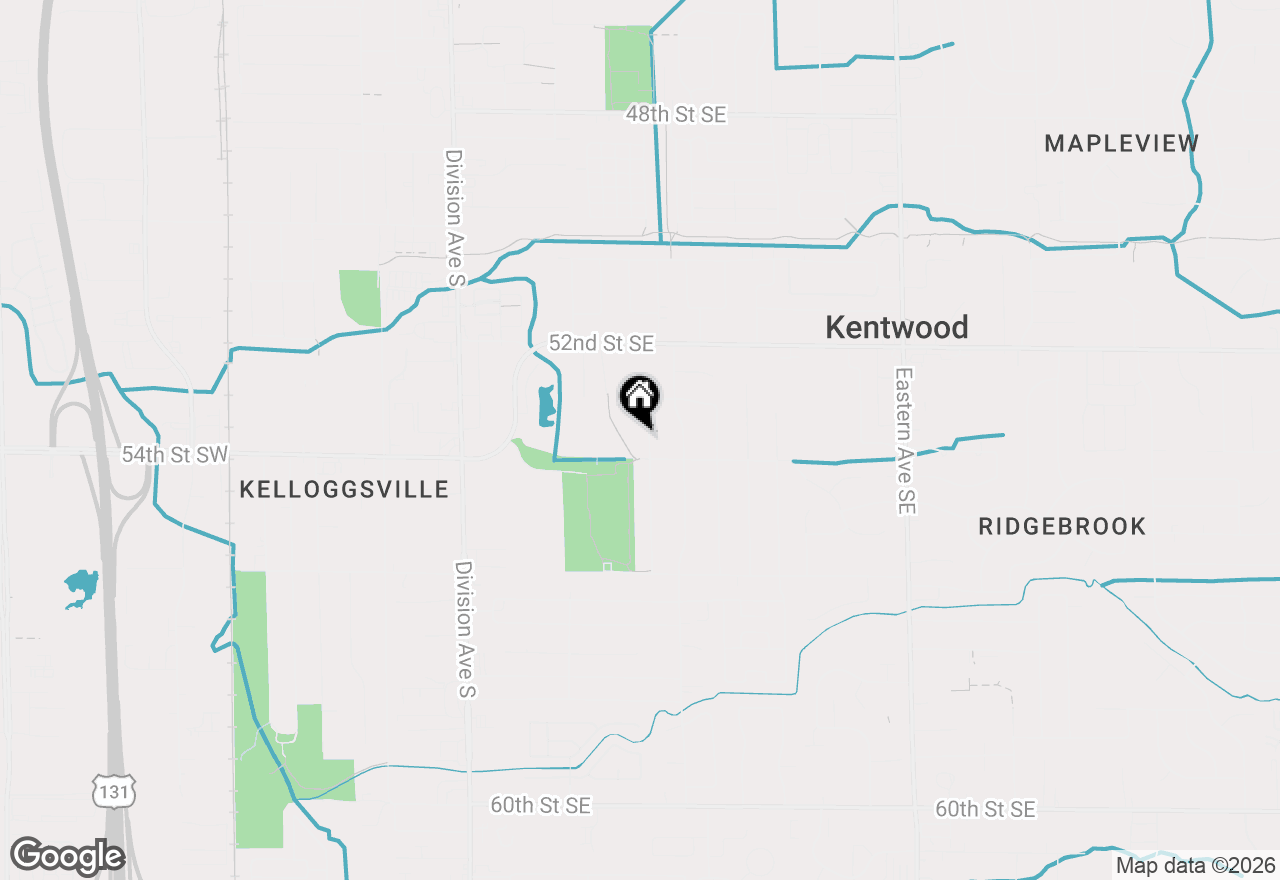 Map of 5343 Mick Avenue Se, Grand Rapids, MI 49548