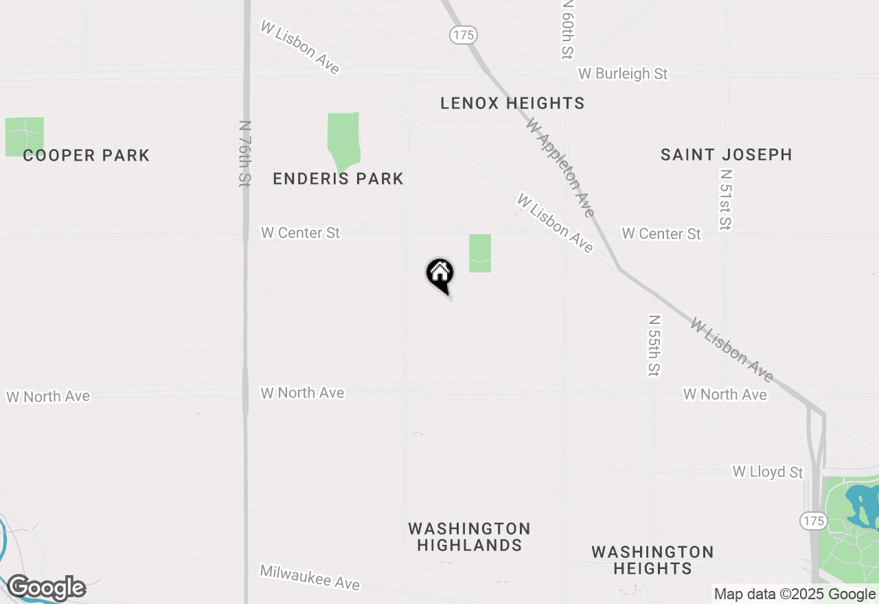 Map of 2519 N 66th St, Wauwatosa, WI 53213