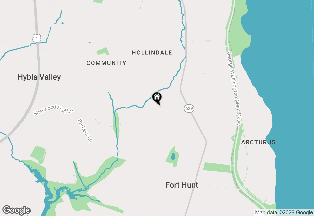 Map of 7908 Wellington Road, Alexandria, VA 22308