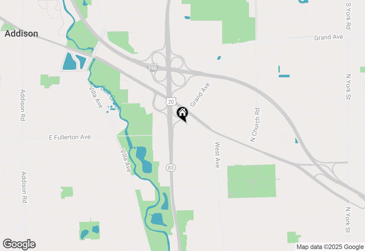 Map of 740 N Junior Terrace, Elmhurst, IL 60126