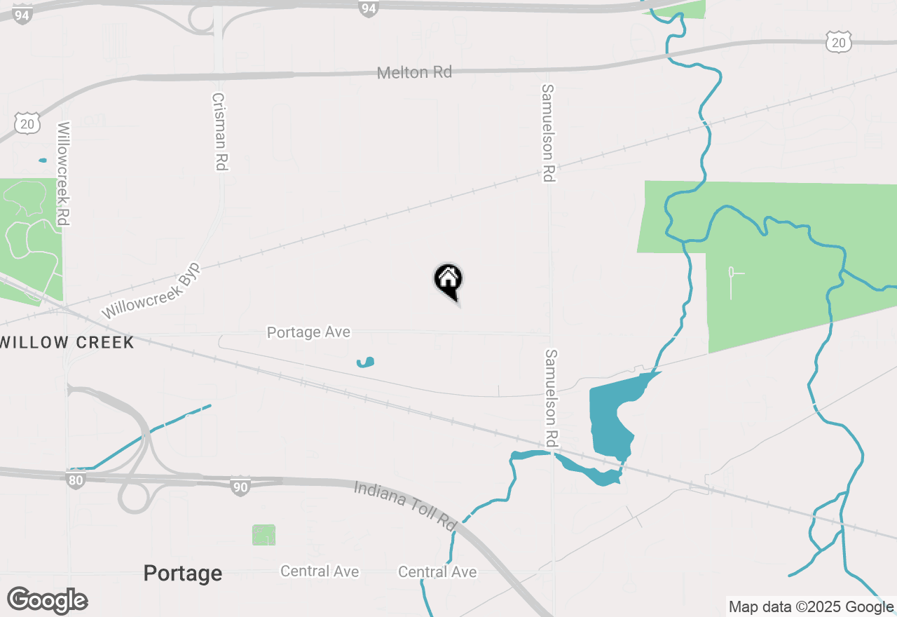 Map of 6604 Federal Avenue, Portage, IN 46368