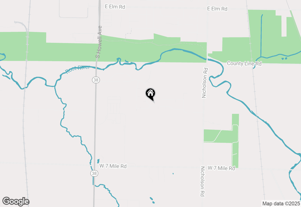 Map of 9708 Caddy Ln, Caledonia, WI 53108